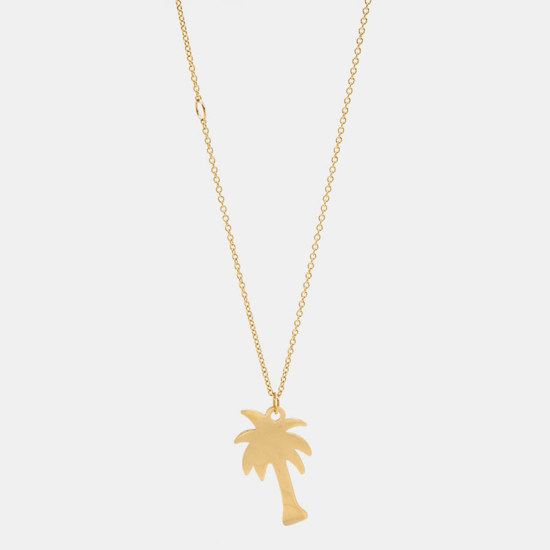 Palm Halsband 90cm Guld Guld