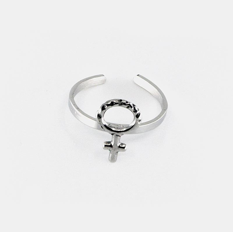 Venus Ring Silver Silver