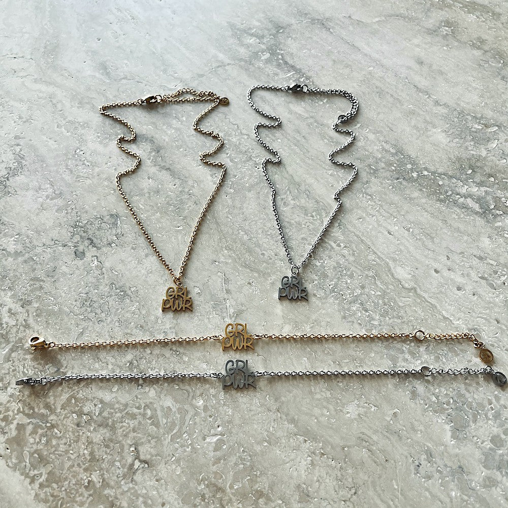 Gift Set - GRL PWR Silver Silver