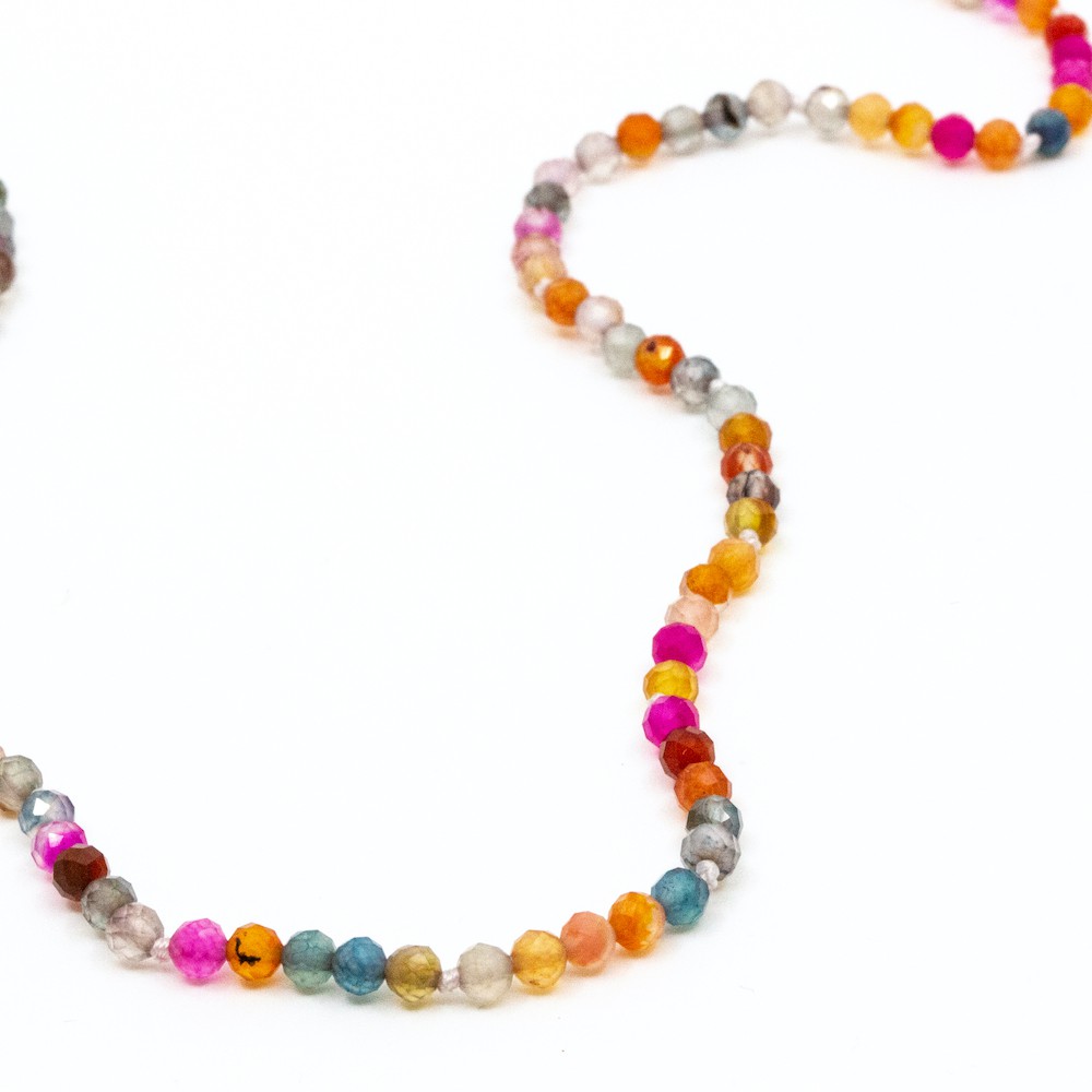 Mini Gem Halsband Jade Multi