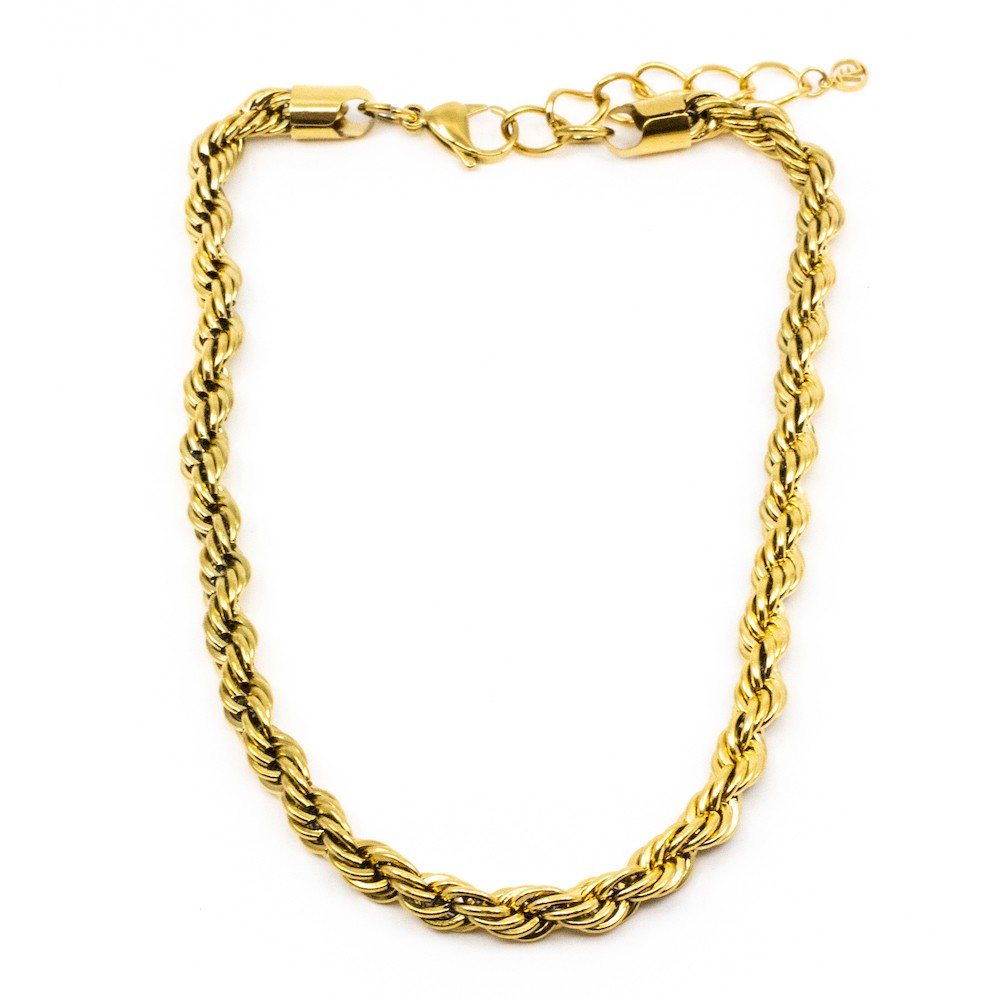 Twist Halsband Guld Guld