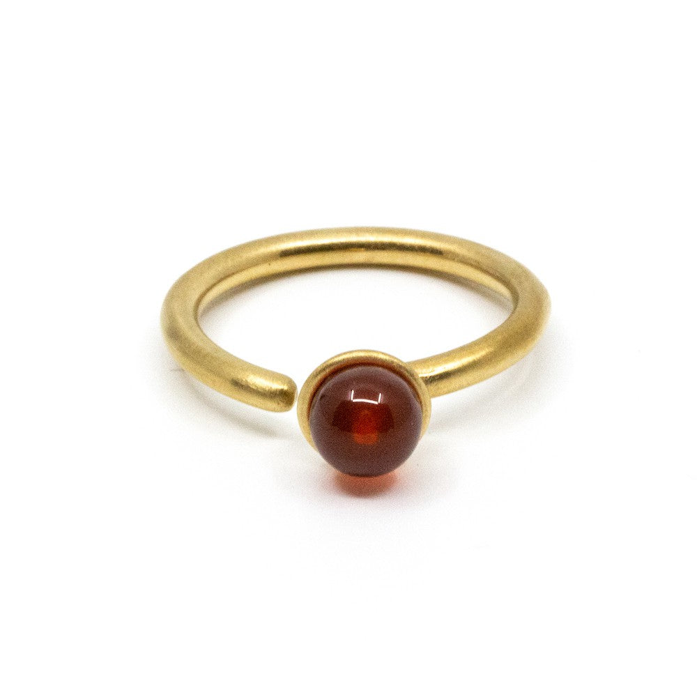Beads Ring Orange Orange
