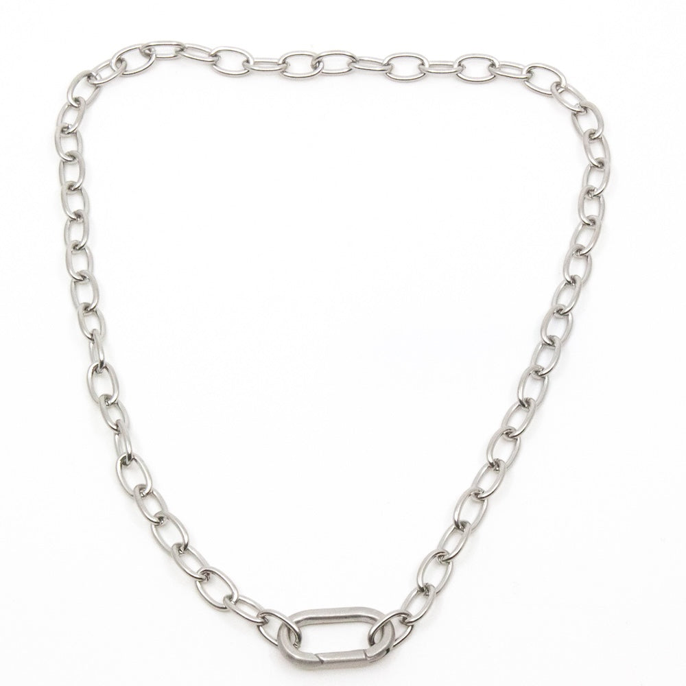 Clasp Halsband Silver