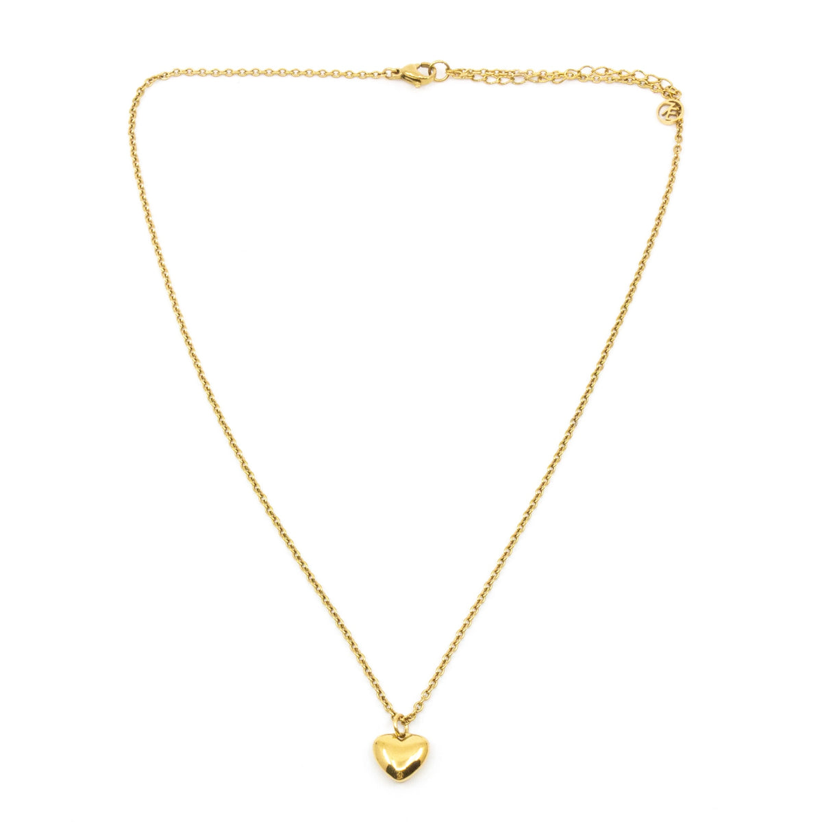 Classic Heart Halsband Guld