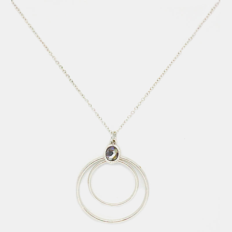 Eternity Halsband 80cm Silver