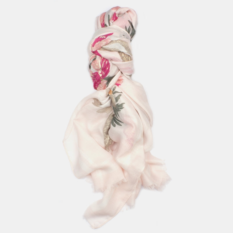 Coutance Sjal Rosa Rosa