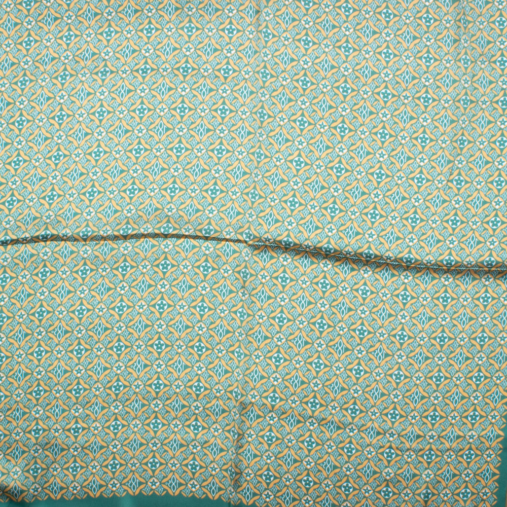 Melle Sjal 70x70cm Grön