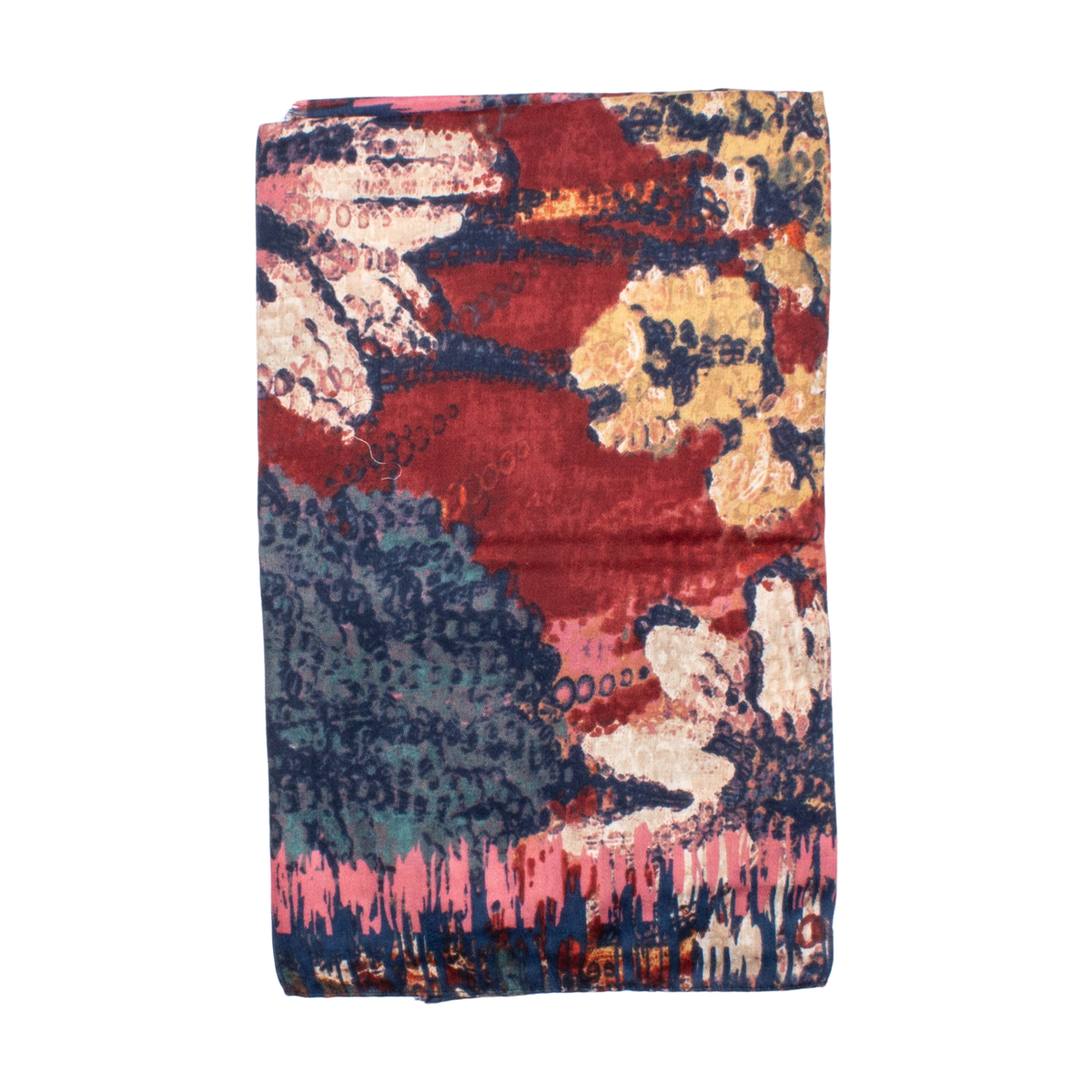 Tavira Shawl Burgundy