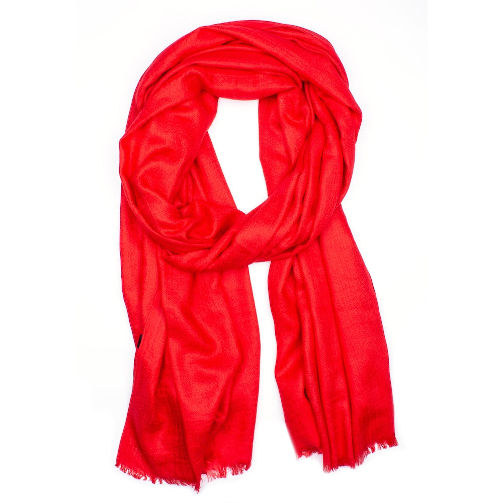 Grands Boulevards Scarf Strawberry