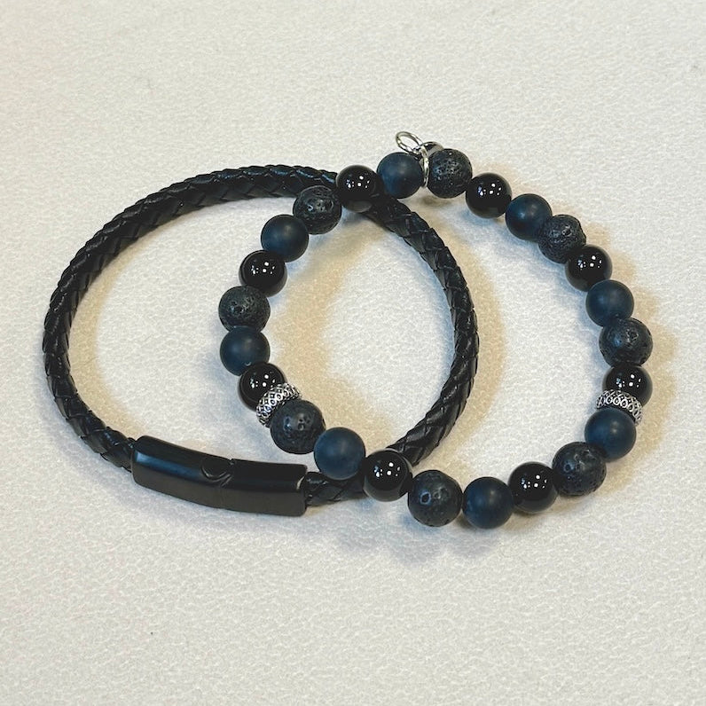 Pitch Black Gift Set Armband